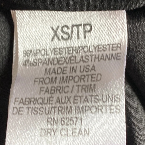 Red Saks Fifth Avenue Mesh & Trim Neckline Black Romper Size XS - Picture 8 of 8